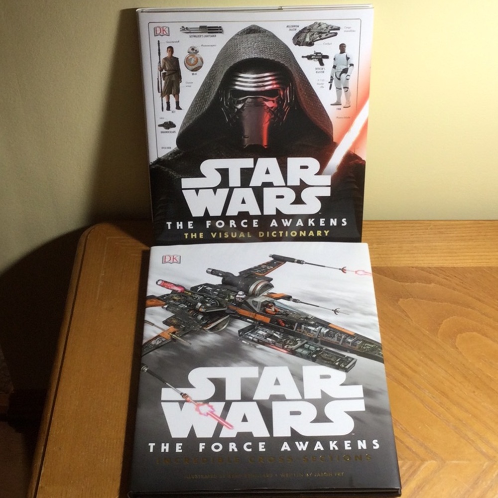 NEW Two Star Wars The Force Awakens Books